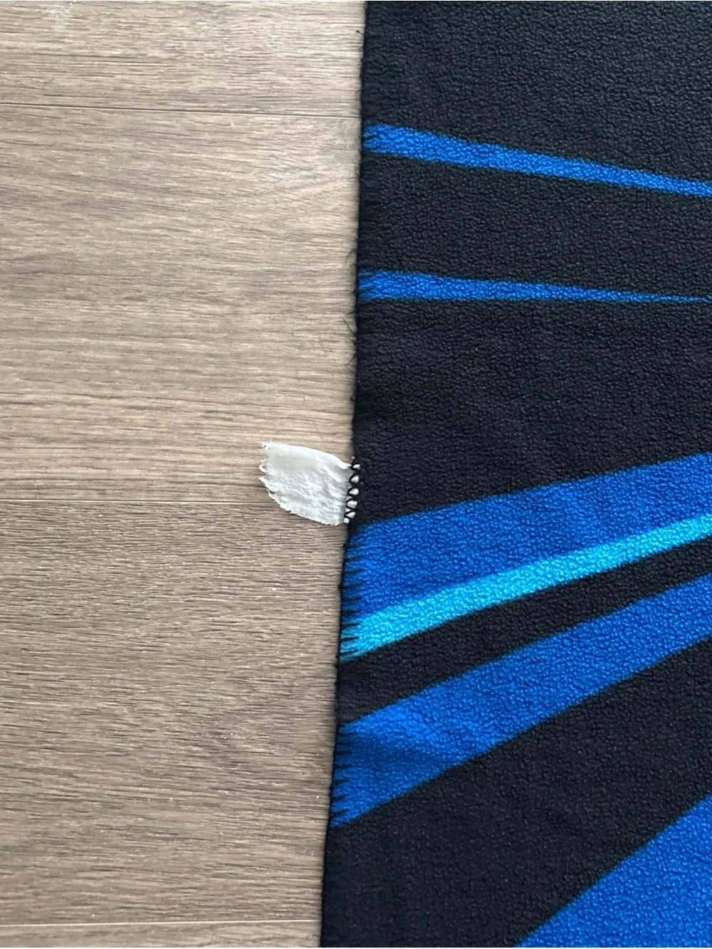 Vintage nascar Dale Earnhardt blue & Black overthrow blanket